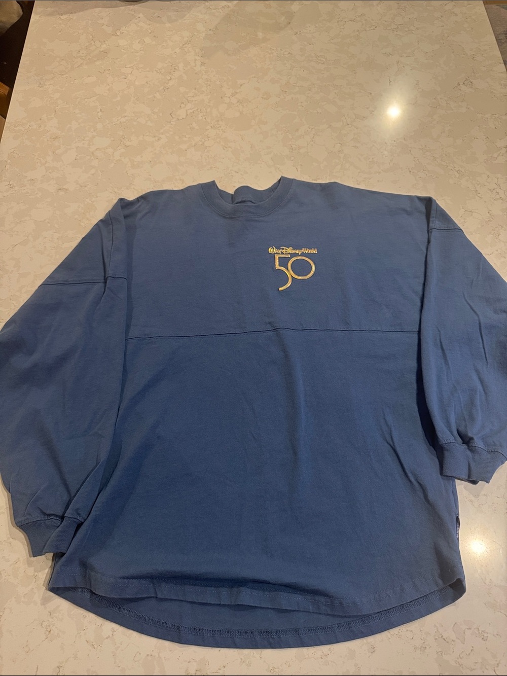 Blue Walt Disney World 50th Anniversary Sprit Jersey